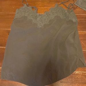 forest green Abercrombie tank